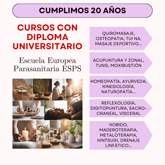 Curso de Quiromasaje en Galicia